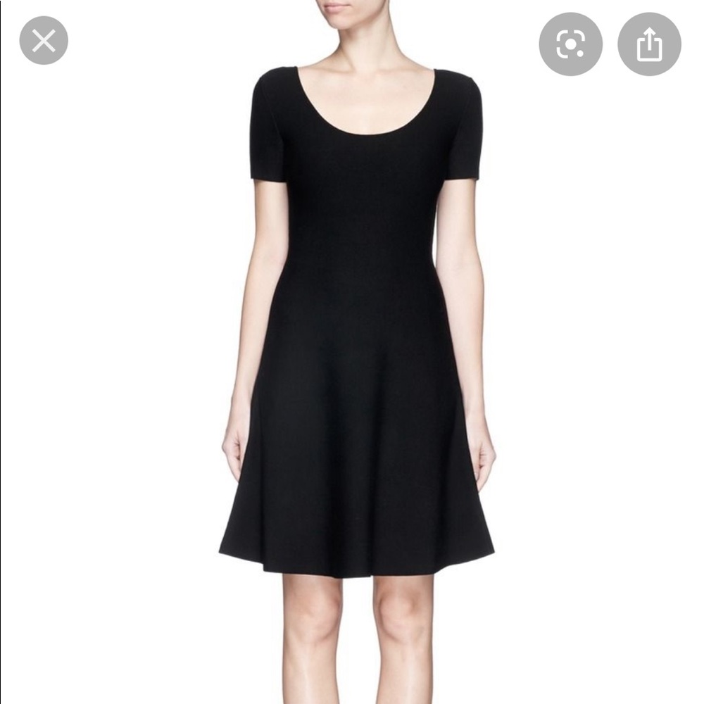 NWT Theory Codris C dress in black, sz S